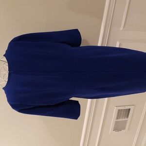 Tahari 3/4 Sleeve Blue Dress
